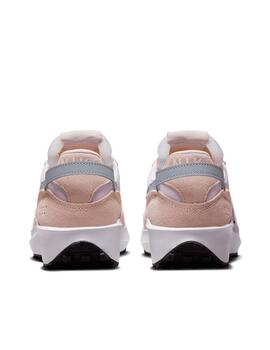 Zapatillas nike waffle debut rosa gris de mujer.