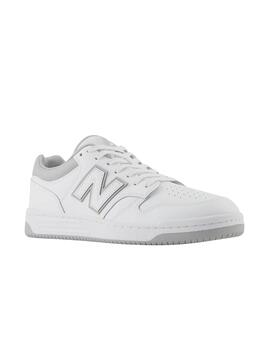 Zapatillas new balance bb480lgm blanco gris unisex.