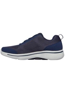 Zapatillas skechers go walk archfit idyllic marino de hombre