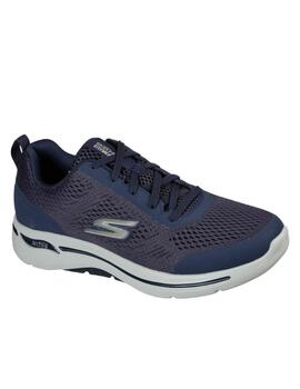 Zapatillas skechers go walk archfit idyllic marino de hombre