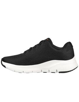 Zapatillas skechers archfit big appeal negro de mujer.