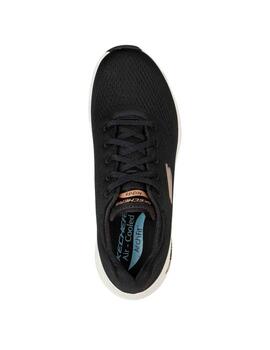 Zapatillas skechers archfit big appeal negro de mujer.