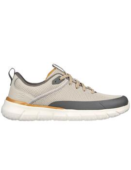 Zapatillas skechers del retto arling gris de hombre.