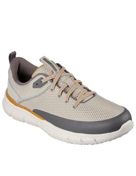 Zapatillas skechers del retto arling gris de hombre.