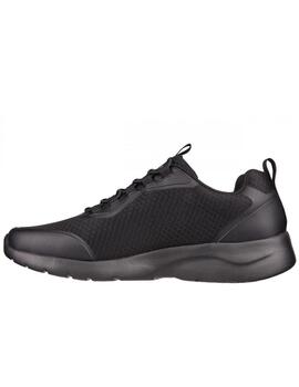 Zapatillas skechers dynamight 2.0 setner negro de hombre.