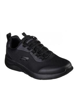 Zapatillas skechers dynamight 2.0 setner negro de hombre.