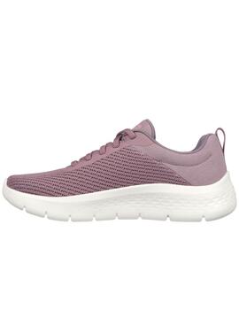 Zapatillas skechers go walk flex alani malva de mujer.