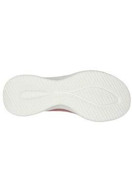 Zapatillas skechers slip-ins ultra flex 3.0 malva de mujer.