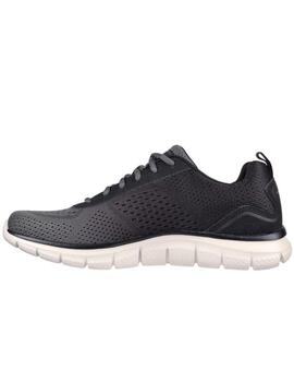 Zapatillas skechers track ripkent negro verde de hombre.