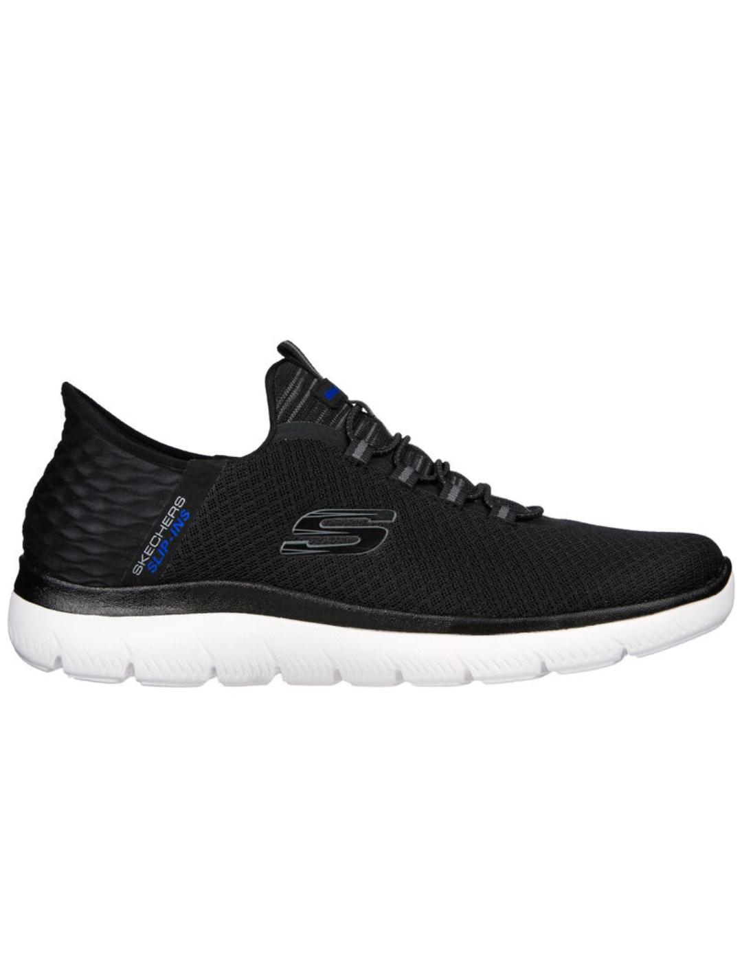 Zapatillas skechers summits high range slip-ins negro hombre