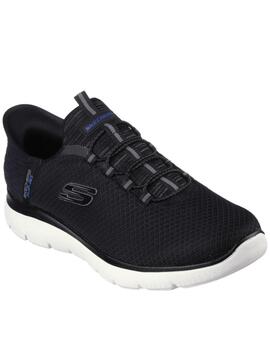 Zapatillas skechers summits high range slip-ins negro hombre