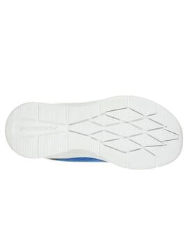 Zapatillas skechers microspec max torvix azul de niño.