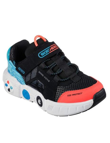 Progreso Al aire libre mareado Zapatillas skechers gametronix negro de niño.