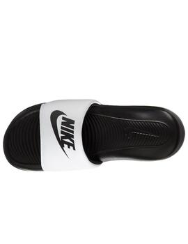 Chanclas nike victori one slide aa blanco negro de hombre.