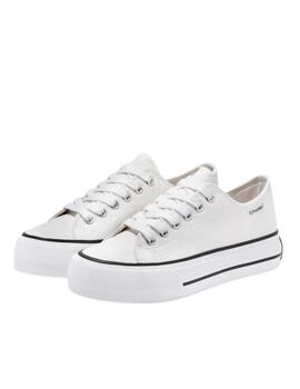 Zapatillas dfranklin one way low blanco de mujer.