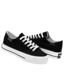 Zapatillas dfranklin one way low negro de mujer.