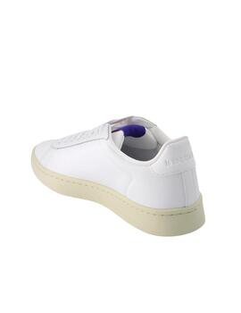 Zapatillas le coq sportif classic soft tricolore blanco.