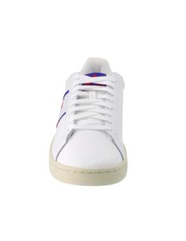 Zapatillas le coq sportif classic soft tricolore blanco.