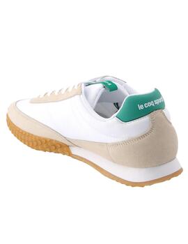 Zapatillas le coq sportif veloce sport blanco verde hombre.