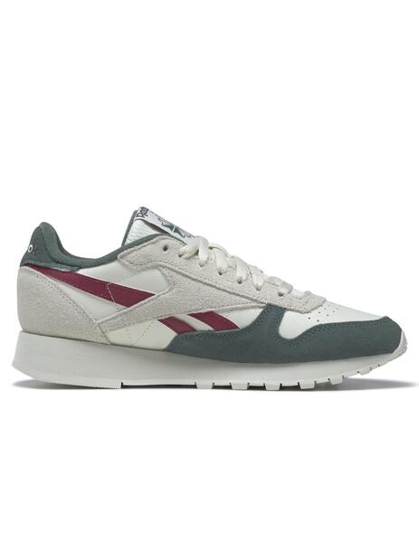 erupción retorta fractura Zapatillas reebok classic leather beige verde de hombre.