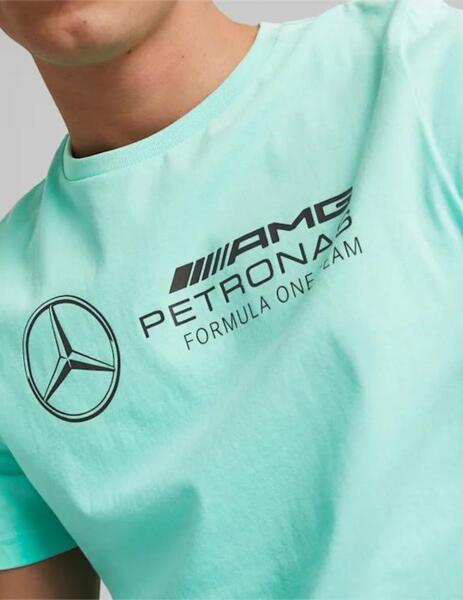 Camiseta Puma Mercedes F1 Essencial-negro