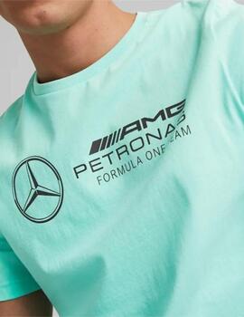 camiseta puma Mercedes-AMG Petronas Motorsport F1 verde.