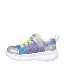 Zapatillas skechers snap sprints 2.0 stars away plata brillo
