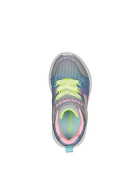 Zapatillas skechers snap sprints 2.0 stars away plata brillo
