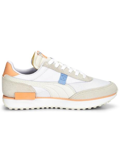 usted está comodidad cantidad de ventas Zapatillas puma future rider soft beige naranja de mujer