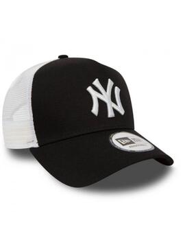 gorra new era clean trucker 2 new york yankees negro blanco.