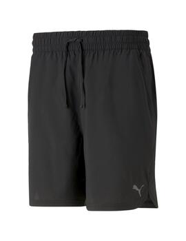 pantalón corto puma m studio foundation negro de hombre.