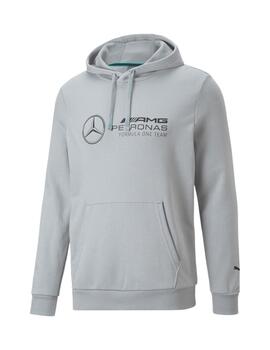 sudadera puma mercedes-amg petronas gris de hombre.