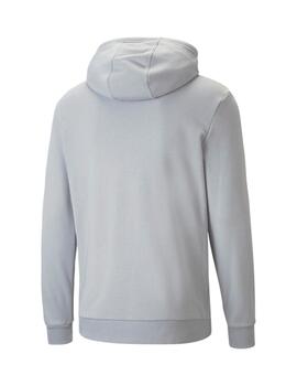 sudadera puma mercedes-amg petronas gris de hombre.