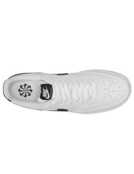 Zapatillas nike court vision lo nn blanco negro de hombre.