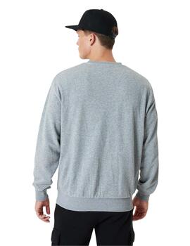 sudadera new era neyyan mlb heritage gris de hombre.