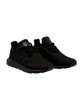 Zapatillas de Niño ADIDAS SWIFT RUN J NEGRO