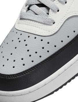 Zapatillas nike court vision mid nn gris negro de hombre.