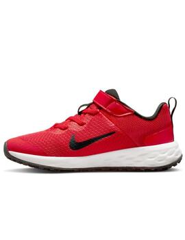 Zapatillas nike revolution 6 nn psv rojo de niño.