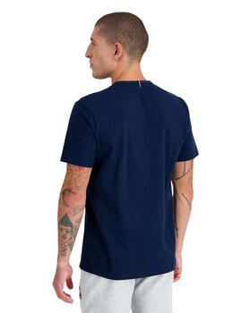 Camiseta le coq sportf essential ss nº4 marino de hombre.