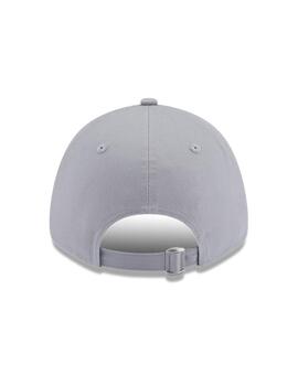 gorra new era 9forty side patch L.A. Lakers gris