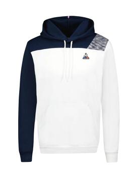 sudadera le coq sportif saison 1 nº1 blanco marino unisex.