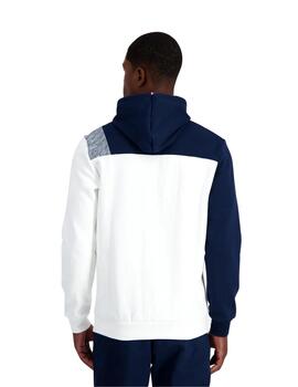 sudadera le coq sportif saison 1 nº1 blanco marino unisex.