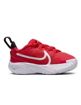 Zapatillas nike star runner 4 nn rojo de bebé.