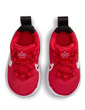 Zapatillas nike star runner 4 nn rojo de bebé.