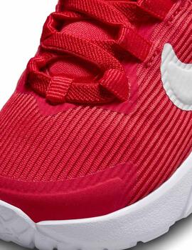 Zapatillas nike star runner 4 nn rojo de bebé.