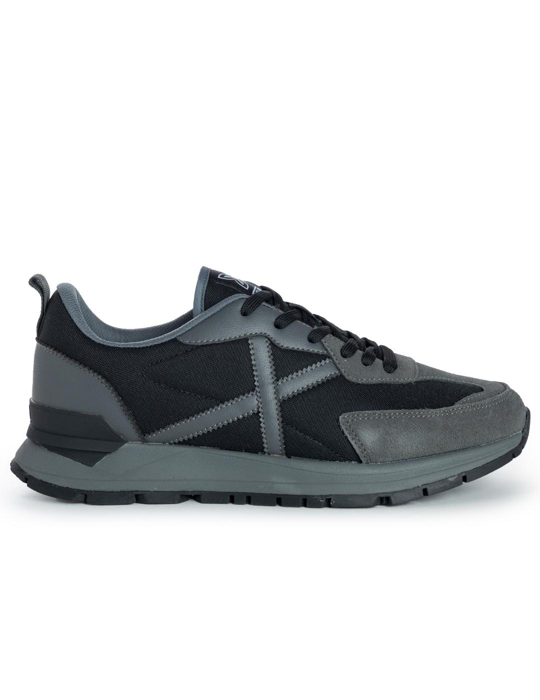 Zapatillas munich versatile 08 negro de hombre.