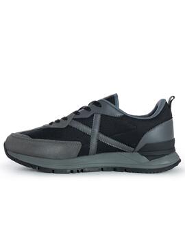 Zapatillas munich versatile 08 negro de hombre.