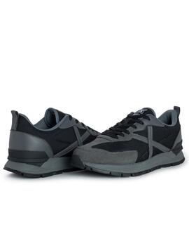 Zapatillas munich versatile 08 negro de hombre.
