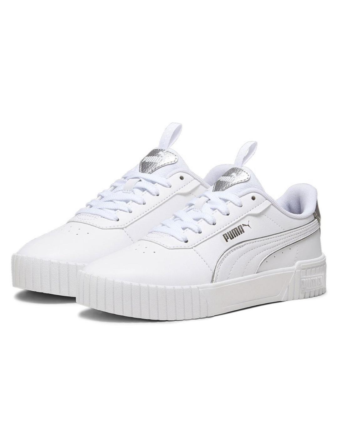 Zapatillas Puma Carina 2.0 Mujer Blanca