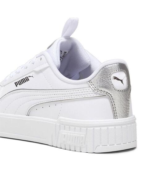 Puma Zapatilla Urbana Niña Carina 2.0 Ps blanco